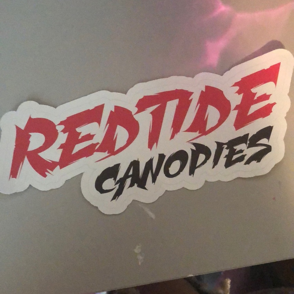 Some red tide stickers